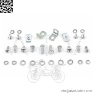 Fork Tins Front End Triple Tree Cover Kit Slider Covers Hardware Harley Softail (For: Harley-Davidson)