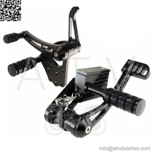 Ultima Black Billet Forward Controls Harley Big Twin Softail Shovelhead Custom (For: Harley-Davidson)