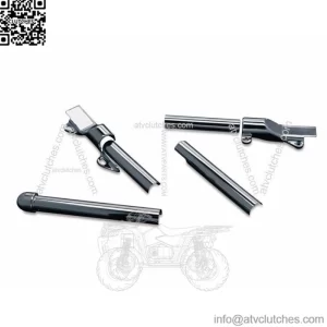 Kuryakyn Chrome Rear Softail Swingarm Covers Accents Trim Harley Heritage 2007 (For: Harley-Davidson)