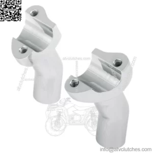 Drag Specialties Chrome Pullback 3 1/2" Handlebar Risers Harley Dyna Softail XL (For: Harley-Davidson)