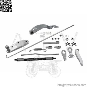 Chrome Mechanical Brake Control Kit 1936-1957 Harley Knucklehead Panhead FL U EL (For: Harley-Davidson)