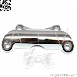 Chrome 1" Piece Handlebar Apehanger Apes Riser Top Clamp Harley Touring Bagger (For: Harley-Davidson)