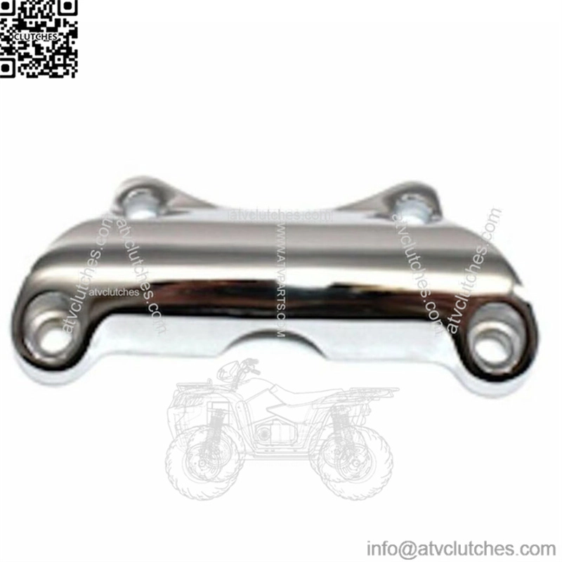 Chrome 1" Piece Handlebar Apehanger Apes Riser Top Clamp Harley Touring Bagger (For: Harley-Davidson)