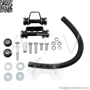 Drag Custom Mounting Kit Flatside Split Gas Tank Harley 1984-1999 Softail FXST (For: Harley-Davidson)