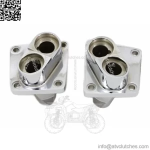 Replica Chrome Lifter Tappet Blocks Front Rear Harley Shovelhead Panhead BigTwin (For: Harley-Davidson)