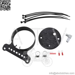 Single Speedometer Tach Indicator Light Gauge Mounting Bracket Kit Harley FXD XL (For: Harley-Davidson)
