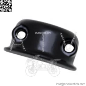 Drag Specialties Black Brake Clutch Control Half Clamp Harley Big Twin XL 96-17 (For: Harley-Davidson)