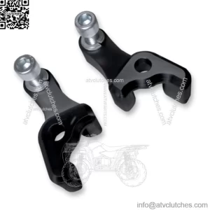 Covingtons Black Rear 1" Lowering Kit Brackets Harley Touring Bagger Dresser 09+ (For: Harley-Davidson)