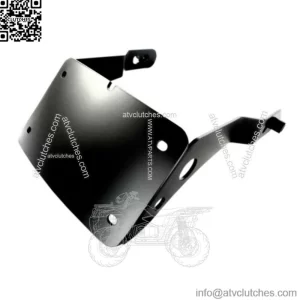 Cycle Vision Black Curved License Plate Holder Mount Harley 13+  Dyna FXDB FXDLS (For: Harley-Davidson)