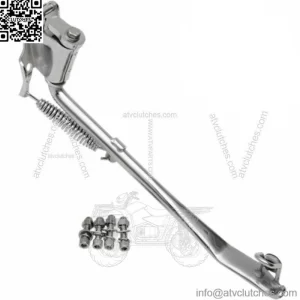 Chrome Kickstand Kit Jiffy Stand Assembly 89-99 Harley Softail 50087-89A (For: Harley-Davidson)