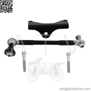 Alloy Art Black Frame Chassis Stabilizer Link Brace Kit Harley Touring 17+ M8 (For: Harley-Davidson)