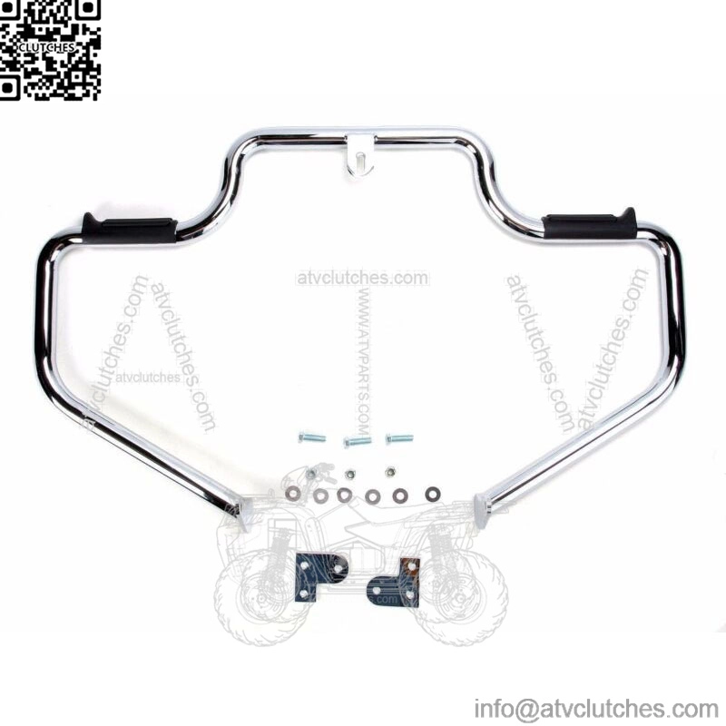 Chrome Lindby Multibar Engine Guard Highway Bar Harley Dyna w/ Forward Controls (For: Harley-Davidson)