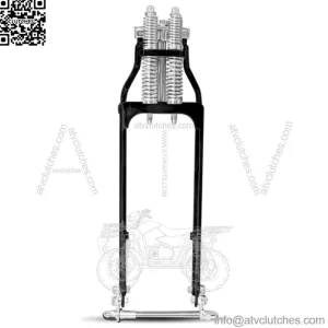 DNA 4" Over 26" Black Springer Front End Harley Sportster Chopper Softail Dyna (For: Harley-Davidson)