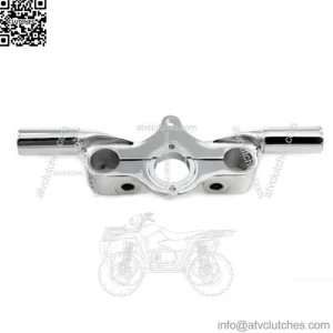 Chrome Offset Springer Fork Top Triple Tree Ears 46-48 Harley Knucklehead UL FL (For: Harley-Davidson)