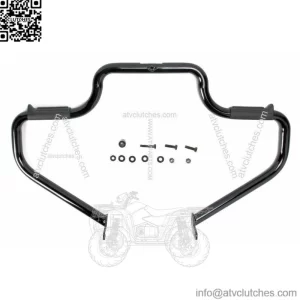 Black Lindby Multibar Engine Guard Highway Bar w/ Pegs Crash Bar Harley Softail (For: Harley-Davidson)