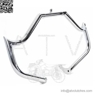 Bad Dad 975 Chrome Pointed Engine Crash Guard Bar Harley Softail FLST FLS 00-17 (For: Harley-Davidson)