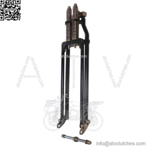 2" Under 20" Black Copper Brass Springer Front End Harley Bobber Chopper Softail (For: Harley-Davidson)