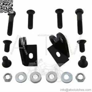 1.5" Rear Shock Lowering Kit Black Bracket Harley FLT Touring Models 1997-2001 (For: Harley-Davidson)