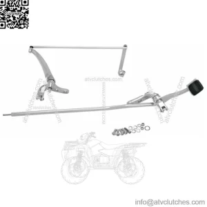 Drag Specialties Chrome Steel Forward Controls Control Kit Harley Dyna 1991-2017 (For: Harley-Davidson)