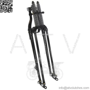 Antique Vintage Replica Black 26" 6" Over Stock Springer Fork Front End FXST (For: Harley-Davidson)