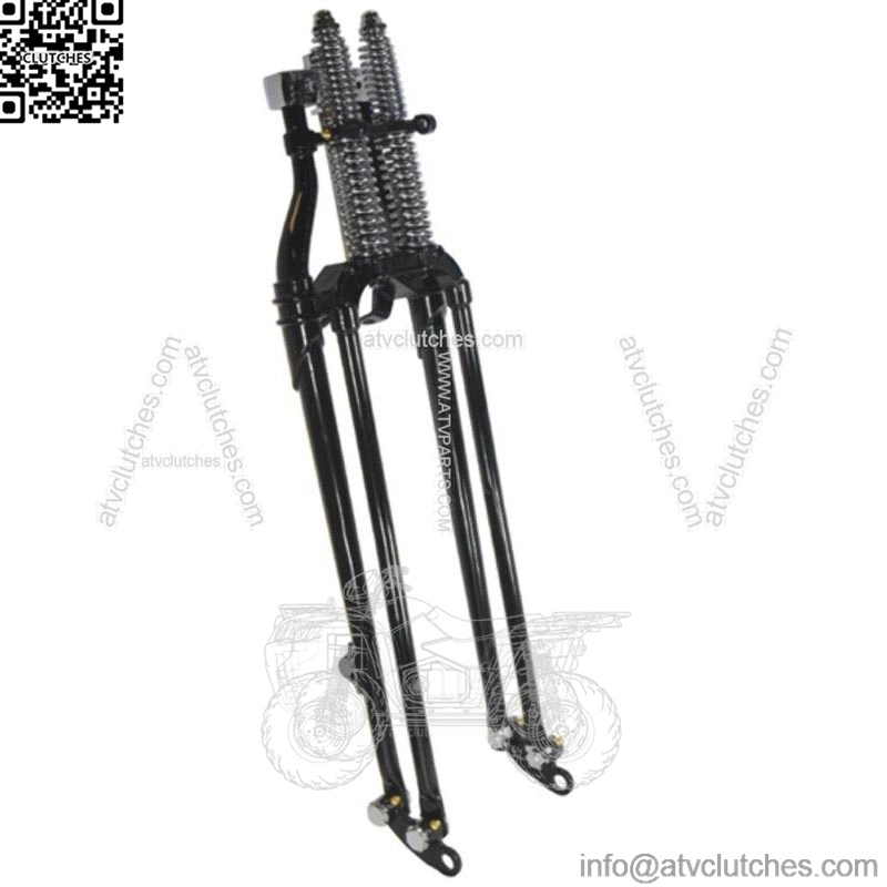 Antique Vintage Replica Black 26" 6" Over Stock Springer Fork Front End FXST (For: Harley-Davidson)