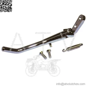 V-Factor 11" Chrome Plated Kickstand Tapered Jiffy Stand 1984-99 Harley Softail (For: Harley-Davidson)