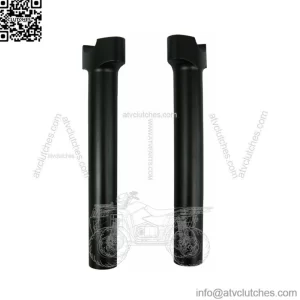 Black Wild One 1 Chubby Straight Risers 9.5" Harley Club Style Dyna XL Softail (For: Harley-Davidson)
