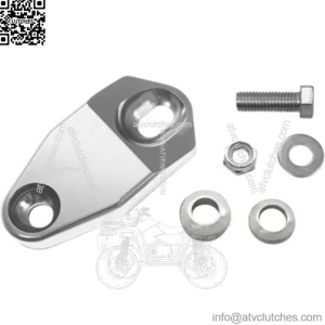 Memphis Shades Polished Headlight Extension Hardware Harley Dyna FXD FXDL 91-05 (For: Harley-Davidson)