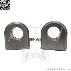 Shackle Mount for 1" Shaft or Pin w/ Grease Zerk, Heavy Duty D Ring Weld on CNC
