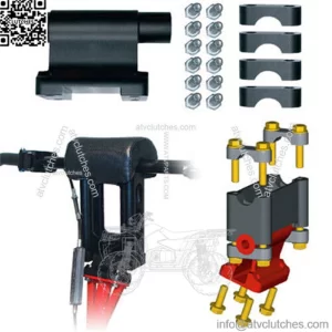 Powermadd 45581  Riser Block Conversion Kit Pola1is (For: Polaris Indy EVO)