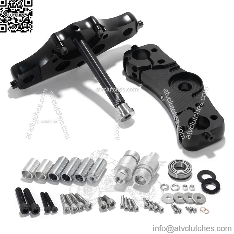 Motorcycle Triple Tree 6 Degree Raked For for Harley Davidson Touring 21" 23" Front Wheel - Image 2