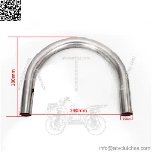 Cafe Racer Aluminum Seat Frame Loop With LED Light Brake Turn Light Signal