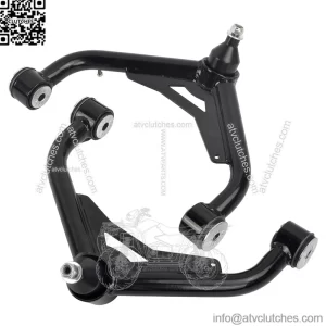 Front Upper Control Arms 2-4?? for 2000-2010 Chevy GMC 2500 3500 HD Black