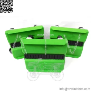 Lime Green Plastic Snowmobile Cat Caddy Sled Dollies Dolly 5639-874