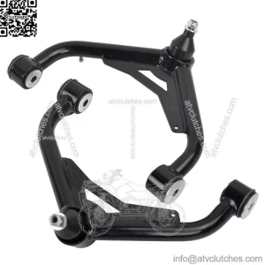 Front Upper Control Arms 2-4?? for 2000-2010 Chevy GMC 2500 3500 HD Black