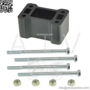 2" Snowmobile Handlebar Riser Block Arctic Cat & Polaris Flat Style Post