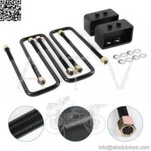 2pcs 3" Rear Leveling Lift Kit Fits For 2004-2020 Ford F150 F-150 2WD 4WD Black