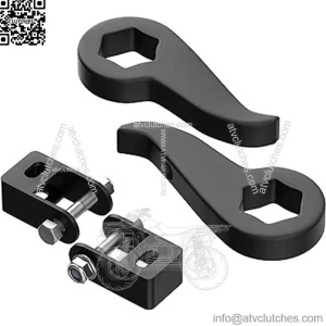1-3" Torsion Bars Key Compatible with 2011-2019 Silverado GMC Sierra 2500HD 3500HD 4X4 with Shock Extender Brackets, Adjustable 1 to 3 Inch Forged Suspension Leveling Lift Kit