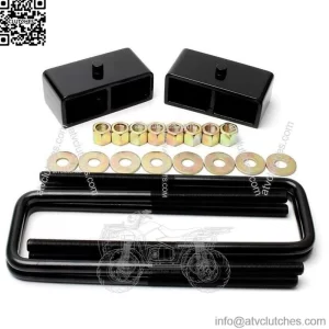 2 inch Rear Leveling Kit Lift Block w/ U Bolt 1995-2020 Toyota Tacoma Tundra M