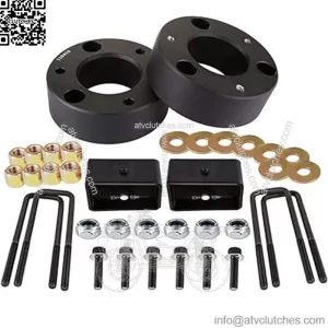 Replacement for 3 inch Leveling kit and 2 inch Leveling kit Raise Your Vehicle 3" Front and 2" Rear Leveling Lift kit for 2007-2017 for Chevy for Silverado 1500 for GMC for Sierra 1500