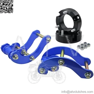 Front and Rear Extended 2~inch Lift Up Kits For Toyota Hilux Vigo SR5 D4 05-14