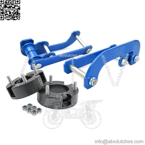 Front 3" & Rear 2" Lift Kit Extended Shackle For Ford Ranger T6 18-22 Mazda Bt50