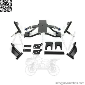 6" Double A-Arm Lift Kit Elec/Gas For 2004+ Club Car Golf Cart Precedent 2004+