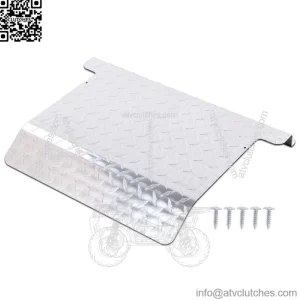 Fit For EZGO TXT Golf Cart Polished Chrome Diamond Plate AcceEngine Cover