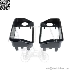 For Club Car Golf Cart DS Black Headlight Bezels Driver 1016880 1016879 1993-UP