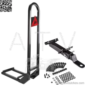 Universal Golf Cart Safety Grab Bar & Trailer Hitch for Yamaha EZGO Club Car