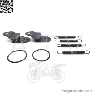 Yamaha Banshee 350 Exhaust Muffler Springs Stays Mounts Hangers YFZ350 1987-2006