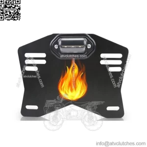 Universal LED License Plate Light Holder for ATV/UTV Can Am X3 Polaris RZR 1000 (For: More than one vehicle)