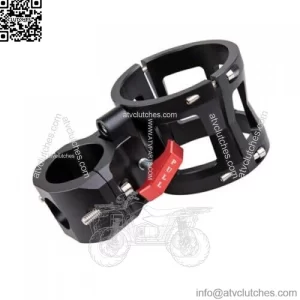 Dragonfire Racing Quick Release Fire Extinguisher Mount Matte Black (For: More than one vehicle)