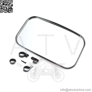 Black 1.75" Roll Bar UTV Rear View Mirrors For Polaris Polaris RZR XP Arctic Cat (For: More than one vehicle)